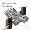 Ultra-Long Range Wireless Doorbell with Remote, High Volume, Ding Dong Chime, Elderly Call Button, No Plug-in, One-to-Two