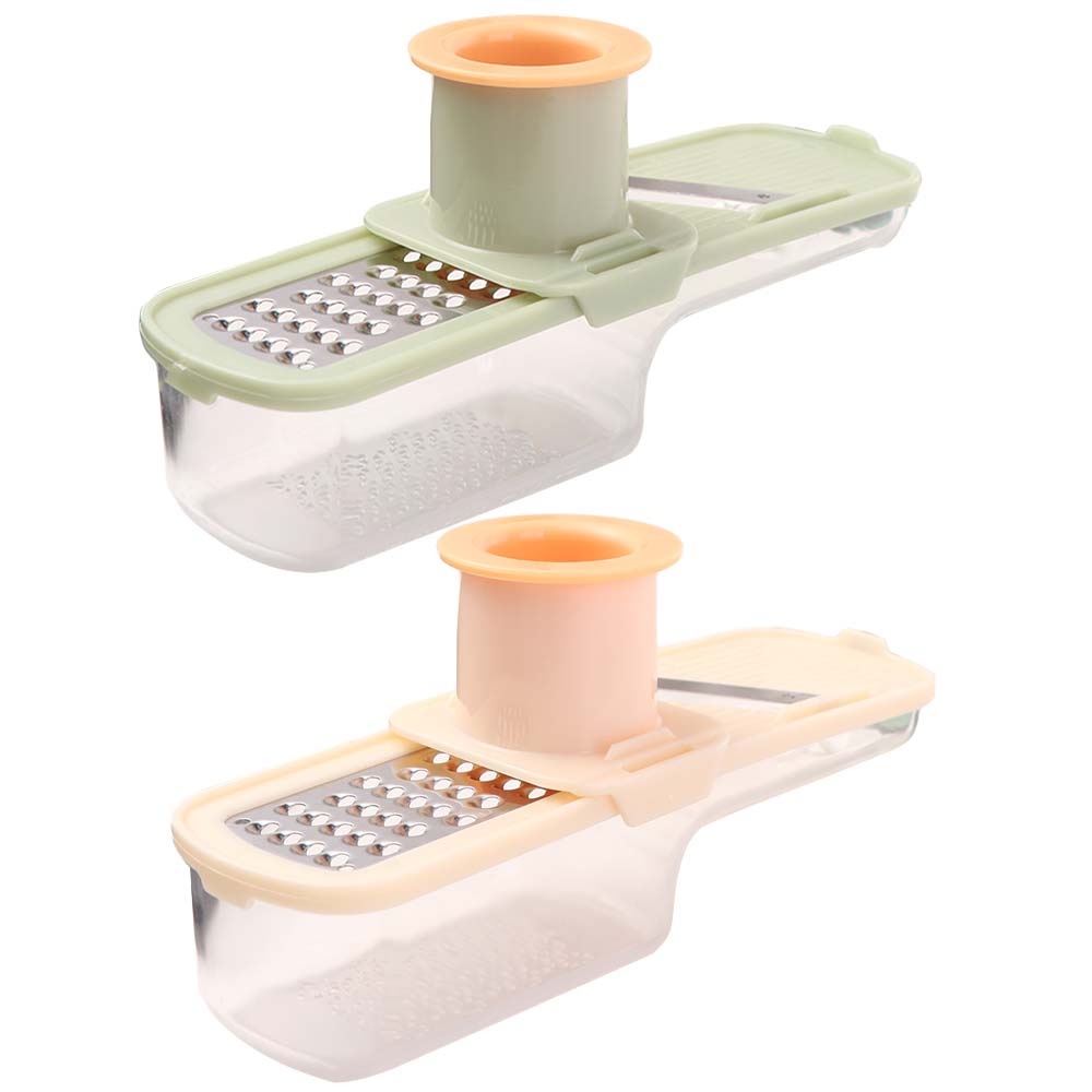 3 in 1 Knoblauchmühle Präzisionsschneiden Knoblauchschneidemaschine Haushalt Ingwermühle Küche