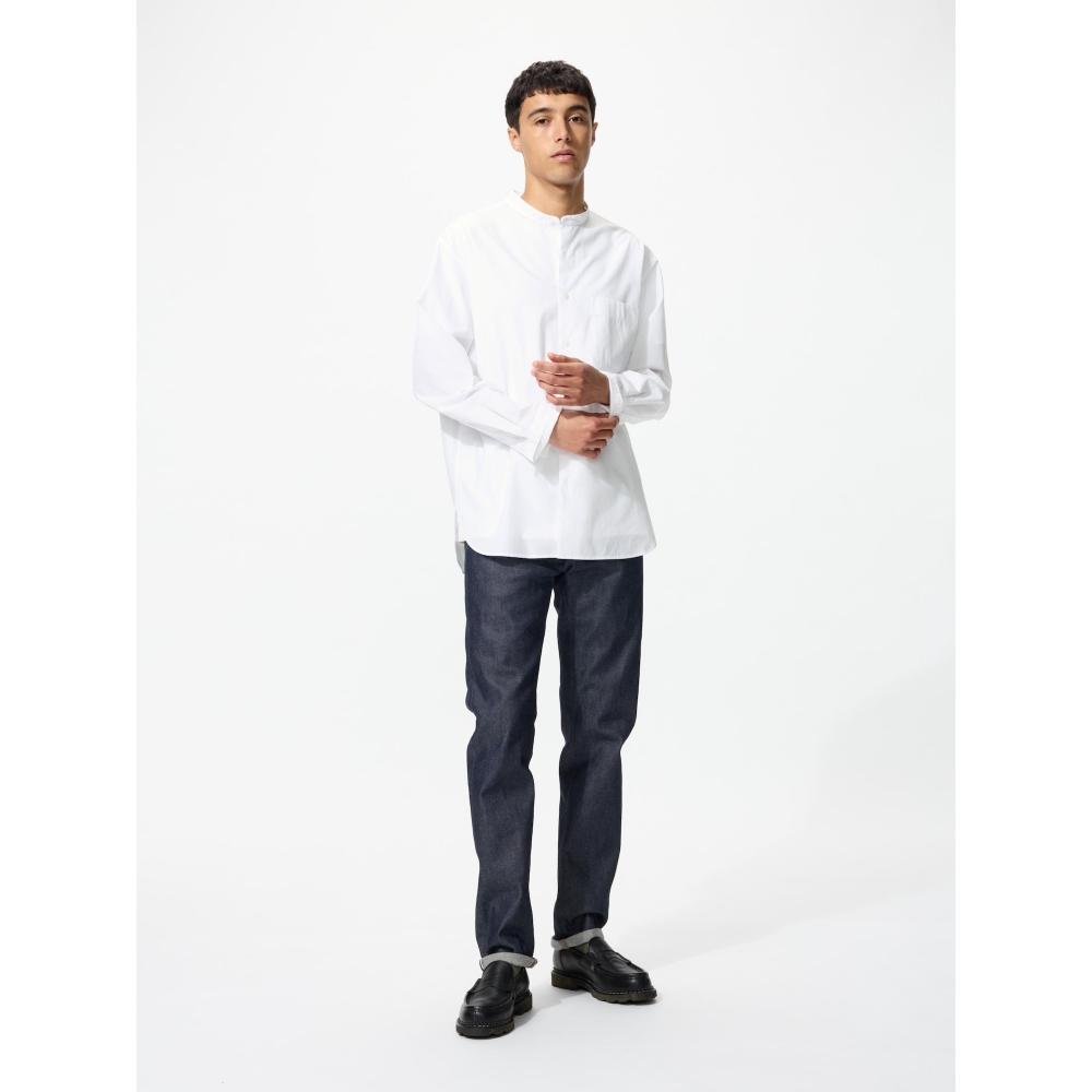 Uniqlo Japan Broadstand Collar Shirt Long Sleeve