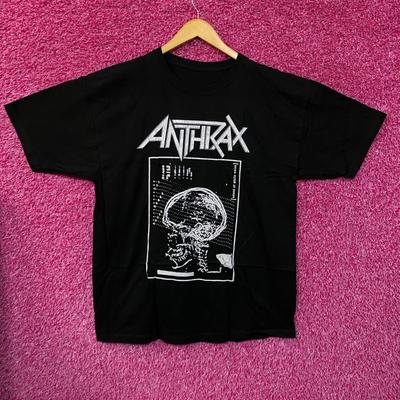 Anthrax Sound of White Noise Metal Rock T-Shirt Größe XL