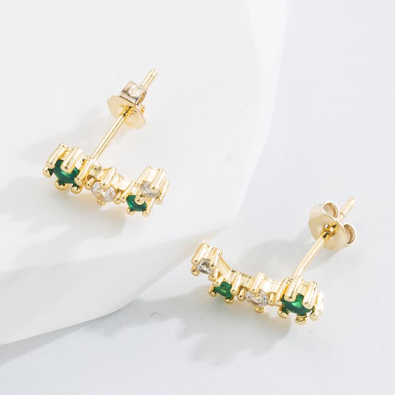 Women's Hoop Earring Bohemian O Shaped Creative Rice Beads Exaggerated Accessories Earrings