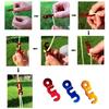 4 Sets Reflective Tent Ropes with Quick-Adjust Buckles – Windproof, High-Strength & Night Visible for Camping Safety