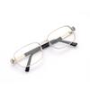 Classic Reading Glasses Women Men Metal Large Frame Crystal Eyeglasses Square Presbyopia High Definition Reader Eyewear