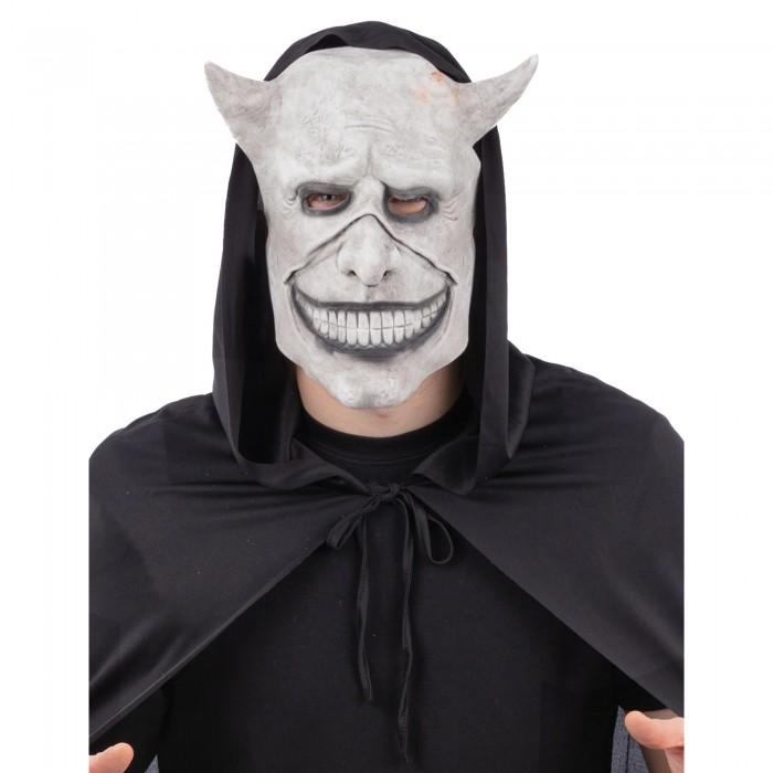 Smiffys Unisex Adult Smiling Devil Latex Mask