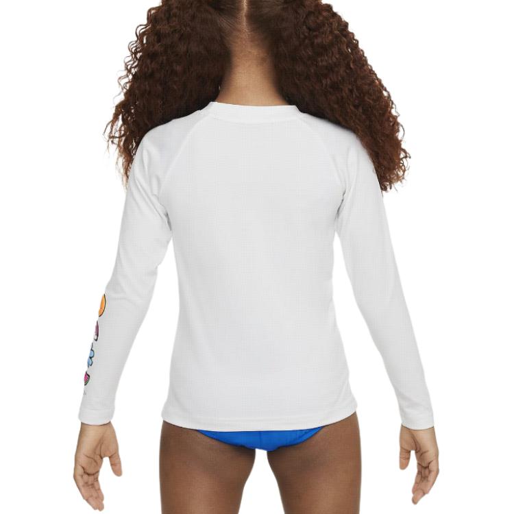 New Nike T Shirt White/Black Children Aged 3 7 Years Old FZ6478-100