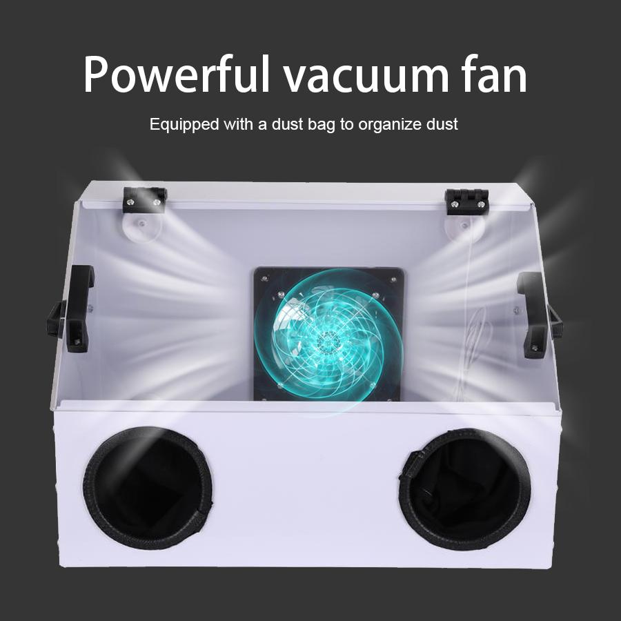 Table Grinder Dust Box Amber Jade Carving Buddha Bead Polishing Machine Electric Grinding Spray Paint Acrylic Dust Cover