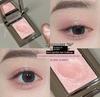 Fairy Crystal Single Color Eyeshadow Low Saturation Gray Pink Rose Noble and Luxurious Pink with Fine Diamond Shimmer Smokey Look