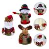 Christmas Wrap Box 3pcs Christmas Boxes Snowman Santa Doll Candy Boxes For Xmas Holiday Party Favors Bags Supplies Decoration Stocking Stuffer Candy