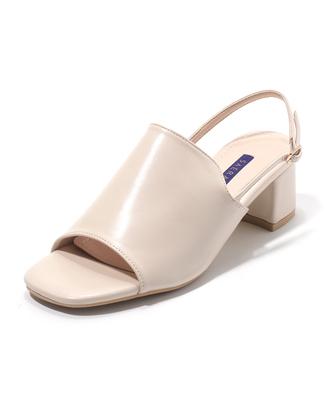 Saera Women'S Leather Slingback Sandals K56S409