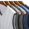 Spring, Autumn and Winter Men's Sleeveless Wool Jacquard Vest Middle-aged Loose Dad Men's Bottom Shirt Top