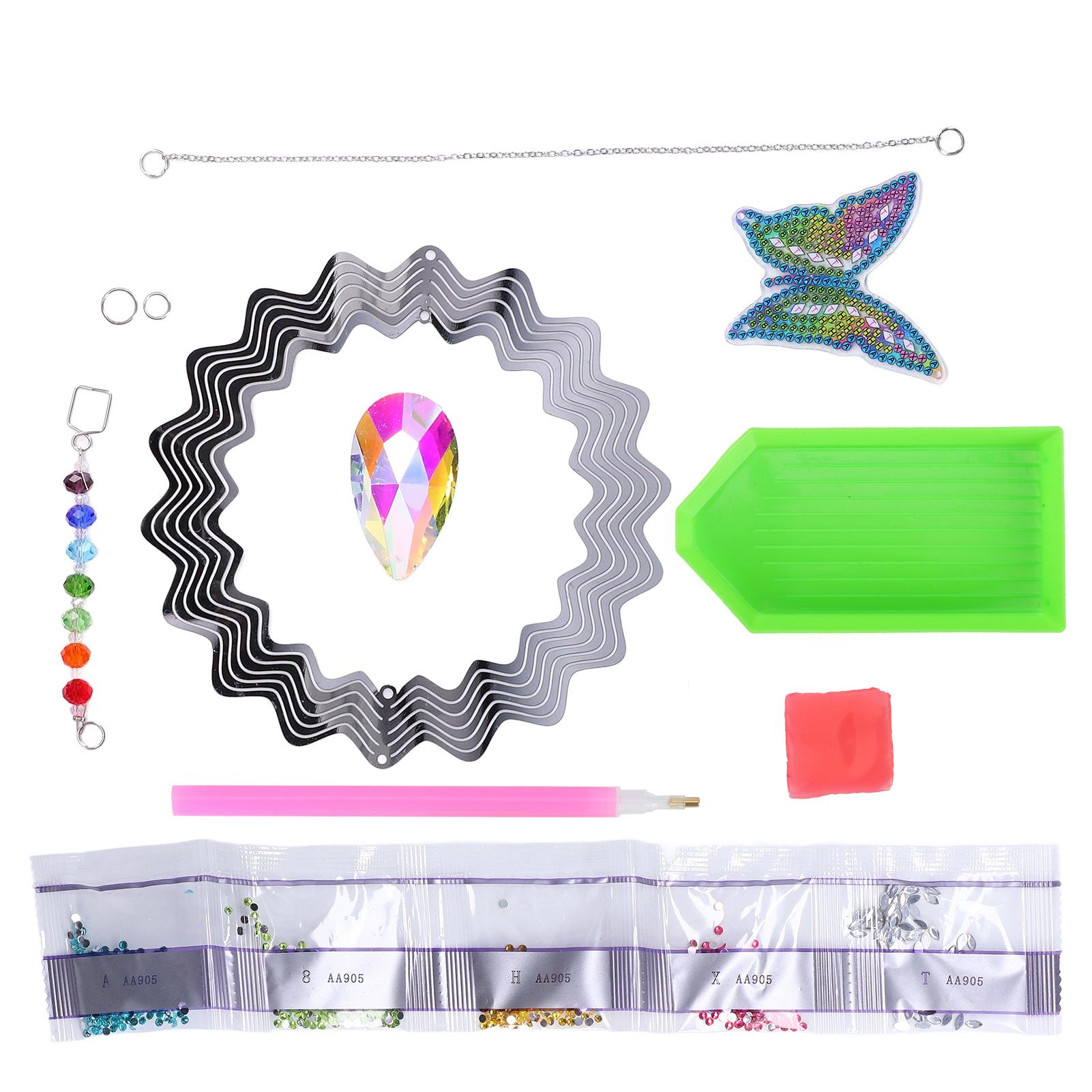 

Rhinestones Pendant Unique Design DIY Painting Decorative Ornament Accessories for Window Home Decoration