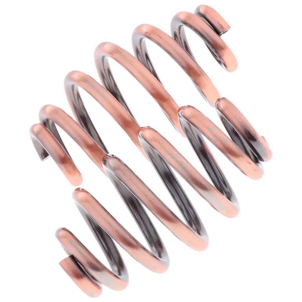 2X Motorcycle Pad Saddle Solo Seat Springs Bracket For-Round Nose