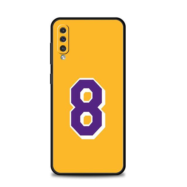 Coque de téléphone portable en silicone, pour Samsung A70 A20s A40 M31 A50 A30 A20e A10 M30s M22 M51 M23, numéro porte-bonheur 23 24