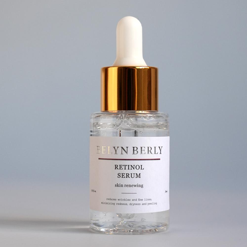 

BELYN BERLY Ретиноловая сыворотка для лица 30 мл омолаживает кожу, гиалуроновая кислота, увлажняющая эссенция для лица, уход за кожей