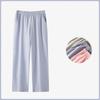 Women's Cotton Lycra Pajama Pants 180GSM Casual Loose Long Trousers With 2 Pockets Elastic Waist Home Sleepwear Pants