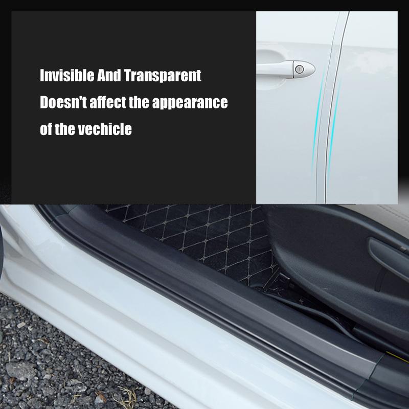Car Door Protector Stickers Door Edge Protective Anti Scratch Nano Tape Auto Trunk Sill Scuff Protector Film Car