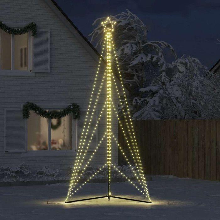 VidaXL LED Christmas Tree 615 LEDs Warm White 404.5 Cm, Christmas Light, LED Christmas Light, Outdoor Christmas Light, 4016420
