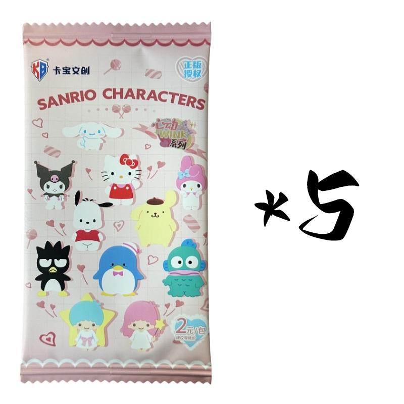 Hot Genuine Sanrio Rare Collection Hobby Card Book Cute Character Kuromi Melody Kitty Cinnamoroll Pompompurin Children Gift