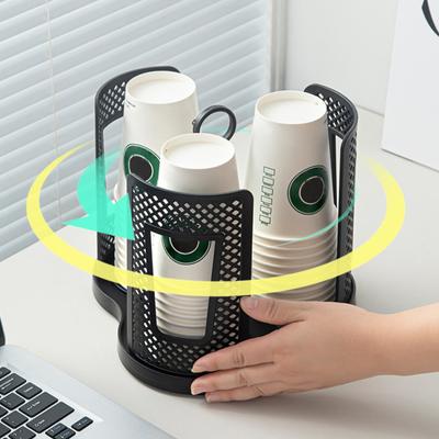 Pabertopsihoidja Pöörleva kandiku tassihoidja 3 plastkambriga