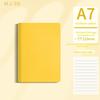 Pocket Journal Mini PU Leather Notebook 100 Sheets with Elastic Band for Teenager Diary Recording