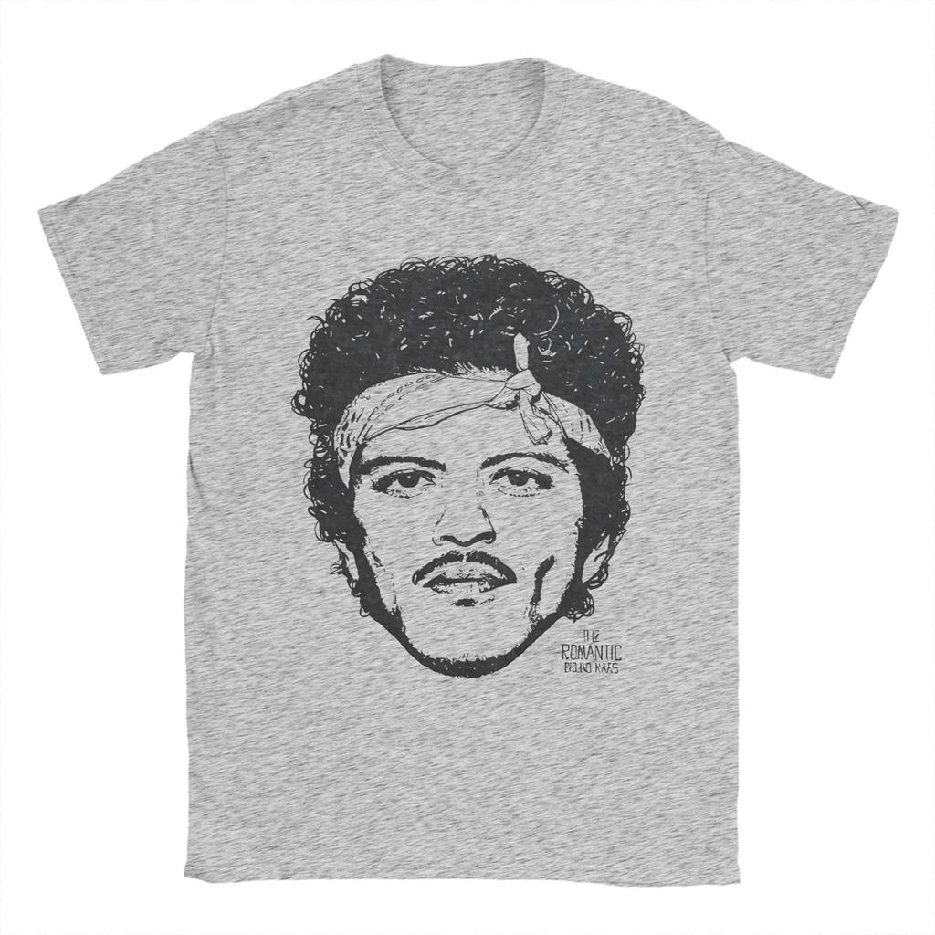 Bruno Mars The RoUnisextic Tour 2026 Retro Unisex T Shirts Humorous Tee Shirt Short Sleeve Crewneck TShirt Pure Cotton Summer Clothes