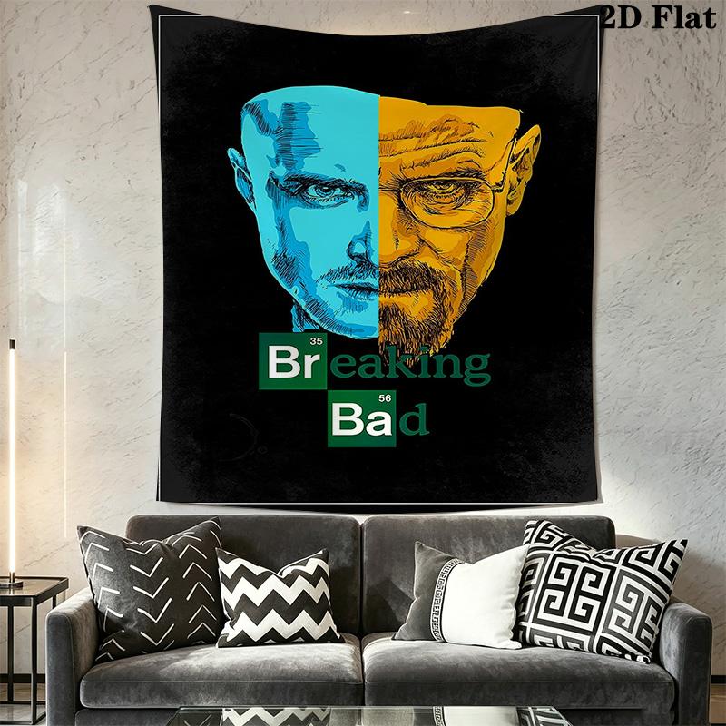 Bad Poster Art Tapestry Fashion Print Background Cloth Soft Work Of Art Wall Decoration