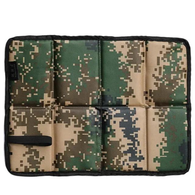 New Oxford Cloth Folding Camping Mat Portable Outdoor Waterproof Foam Sitting Pad Beach Mat Prevent Dirty Hiking Small Seat Pad