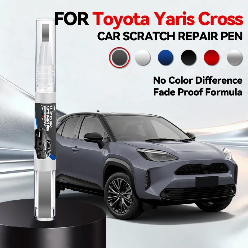 

OPRTAMG Brand For Toyota Yaris Cross Car Paint Repair Pen Touch Up Scratch Remover DIY Auto Accessories Black White 040 YELLOW S
