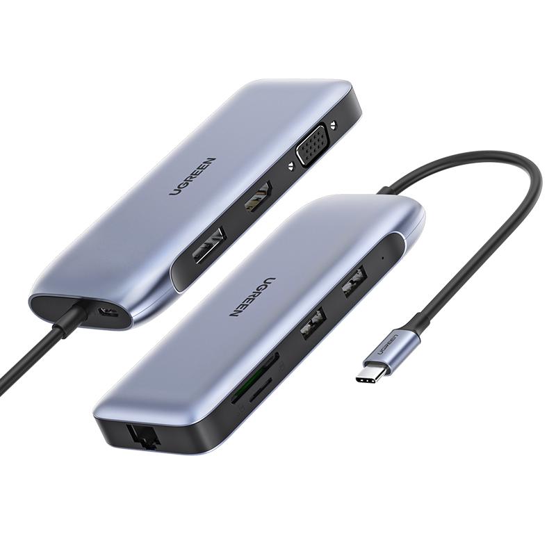Ugreen USB-C 9-in-1 Triple Display Docking Station