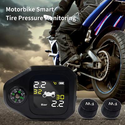 Convenient Motorcycle TPMS High Temperature Resistant Safe LCD Screen