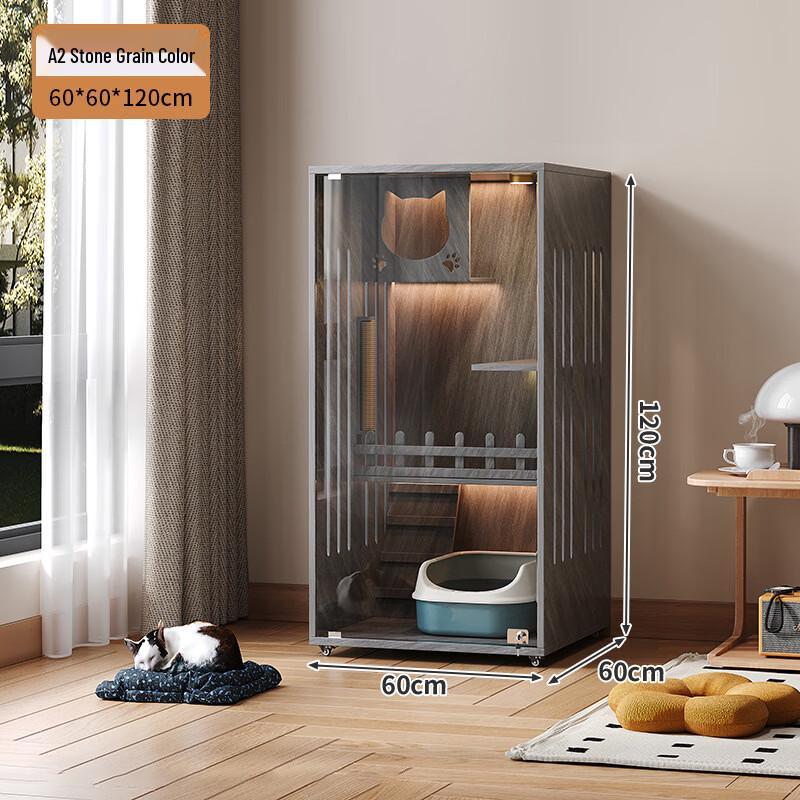 Luxury Multi-Tier Indoor Cat Tree & Condo