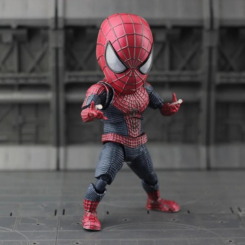 18cm In Stock Egg Attack Action The Spiderman Homecoming Anime Action Figure Collectible Desktop Decoration Model Toy Gift