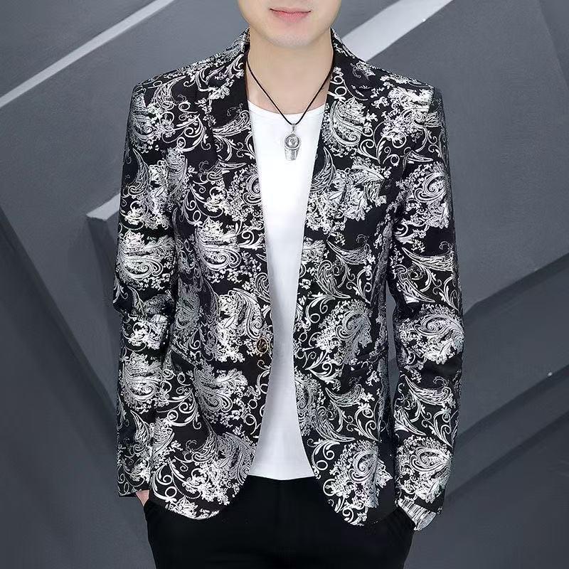 

Мужское приталенное пальто в корейском стиле на осень/зиму, однобортное XL for 111-125 lbs