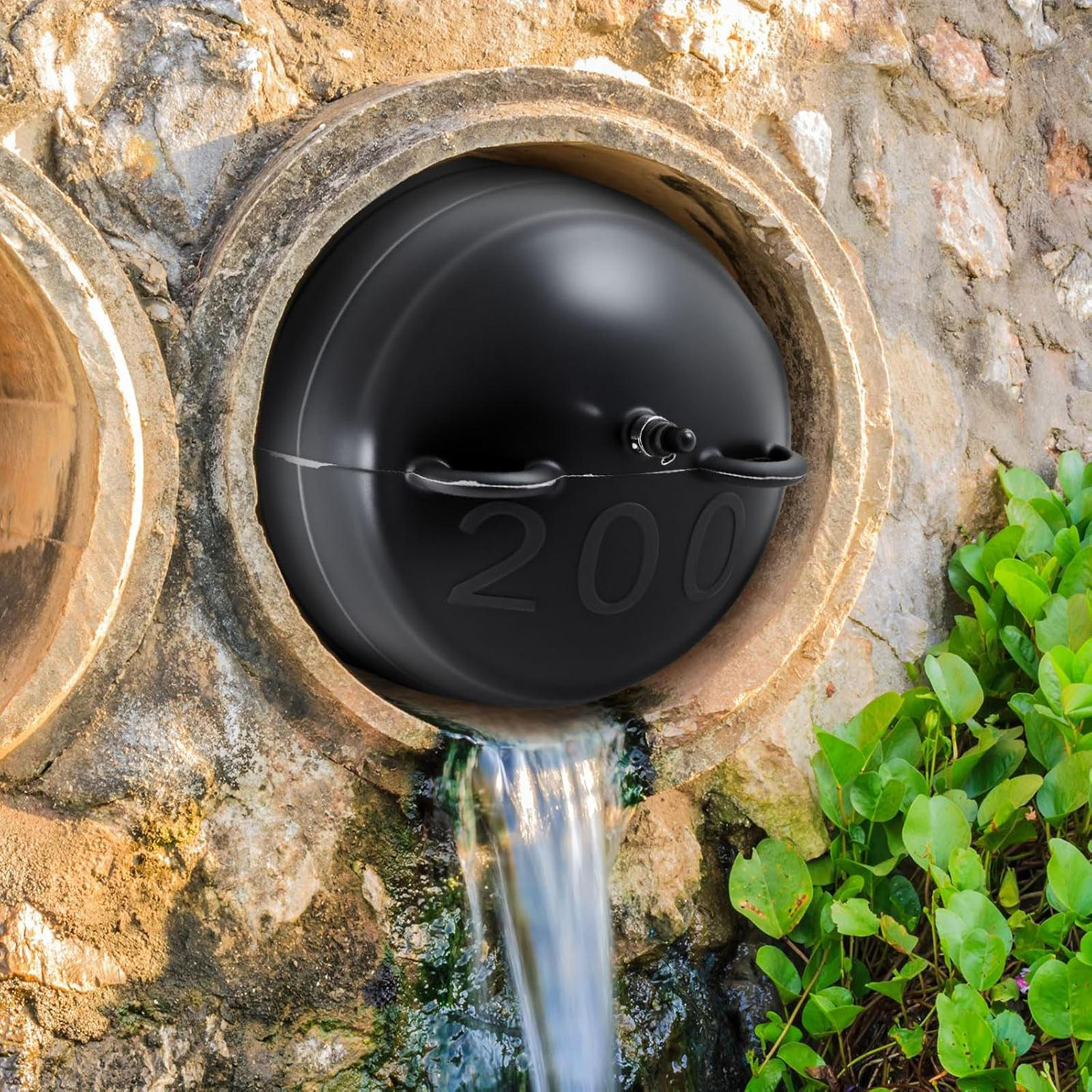 

Надувная заглушка для труб, испытательный шар для сантехники, муниципальное обслуживание, резина, муниципальные трубы DN200