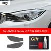 For BMW F30 F31 G20 F10 F11 G30 F40 F32 F22 F36 F07 F34 G32 G11 G15 Car Headlight Tint Smoked Black Protective Film TPU Sticker