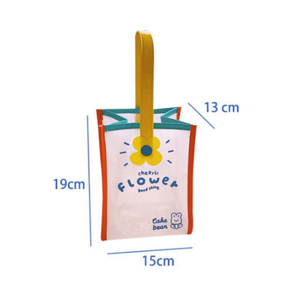 Beach Bag Kids Lunch Box Transparent Bag Gift Bag PVC Tote Bag Lunch Bag Women Handbags Picnic Tote