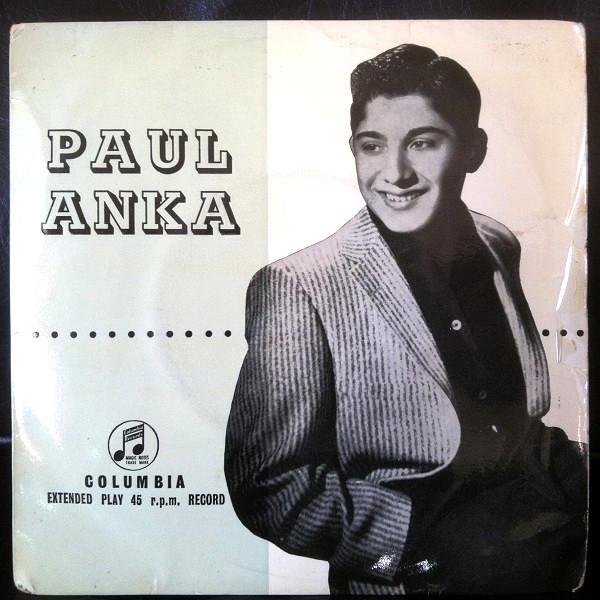

7inch Record PAUL ANKA - Diana SEG7747 Columbia 1957 UK Rock Used