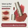 COAST BABY Velvet Lip Mud - Silver Tube, Matte Mist, Long-Lasting, Non-Fading.