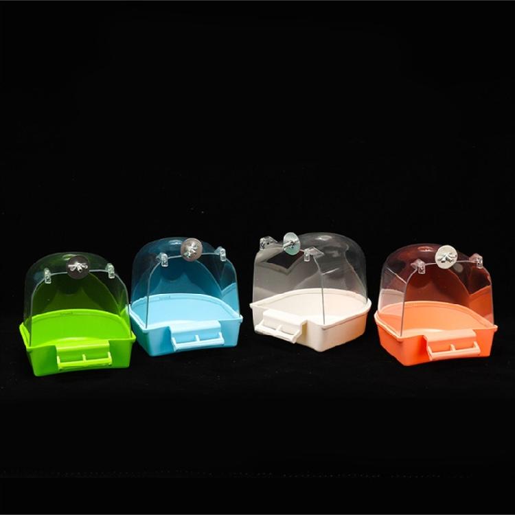 Parrot Clear Bathtub Bird Cage Screw Bathroom Bath Room for AllSize Bird