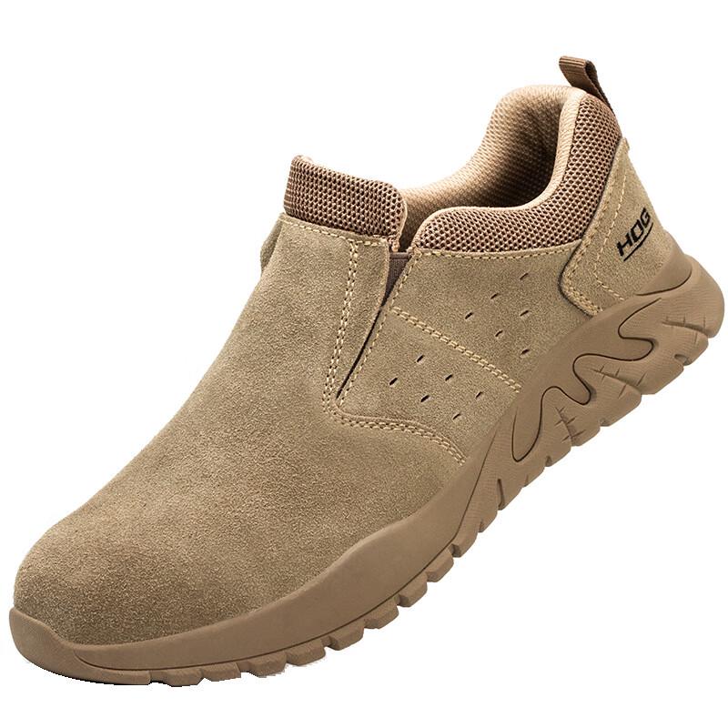 Xueyiwang Steel Toe Slip-On Safety Work Shoes 37