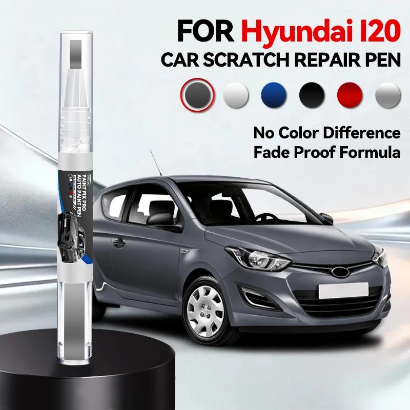 Auto Speziell für Hyundai I20 Lackreparaturstift Ausbesserungs Kratzentferner DIY Auto Zubehör Schwarz Weiß Blau Silber