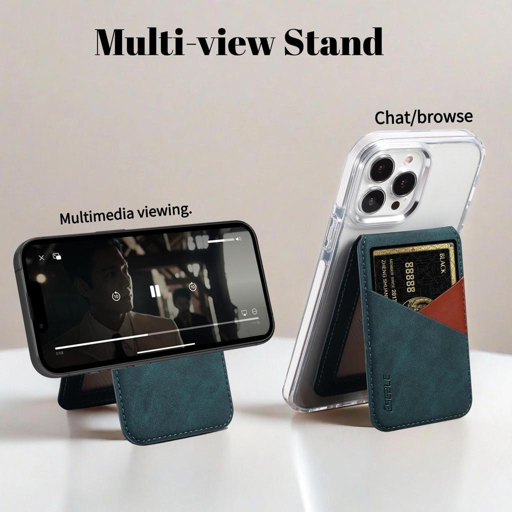 Portafoglio Magnetico in Pelle di Lusso Porta Cellulare Supporto Per iPhone 16 15 Plus 14 13 12 Pro Max 15Plus Antiscivolo Manicotto Blocco RFID Custodia Porta Carte di Credito/Identità