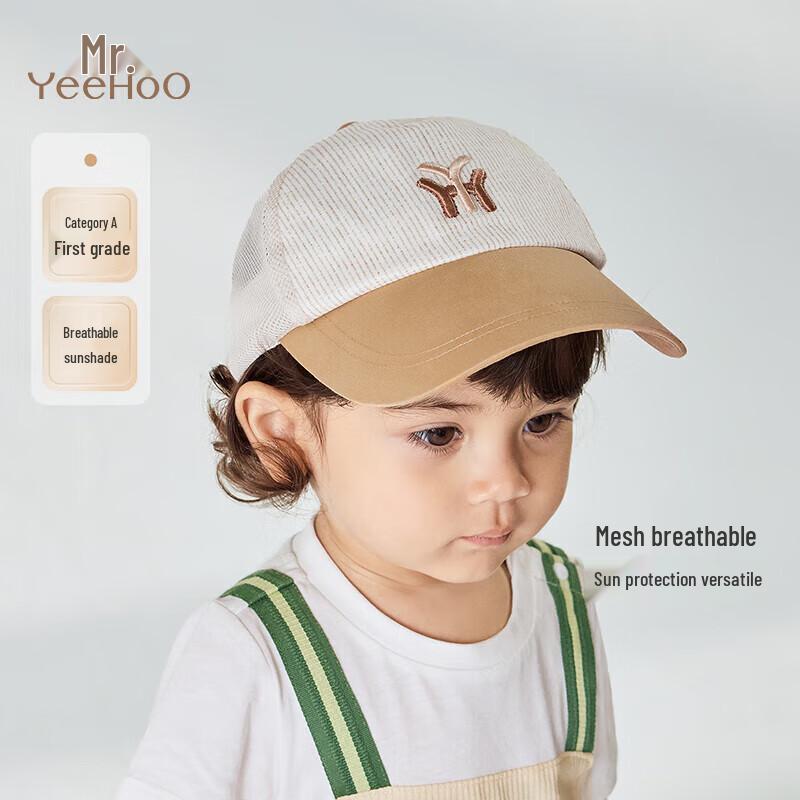 YEEHOO Boys Summer Breathable Baseball Cap 52