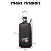AABHX1 Leather Car Key Bag Case for Cadillac Escalade CTS ATS SRX Deville BLS XT4 XT5 XT6 STS XTS SLR XLR CT4 CT5 CT6 Auto Accessories
