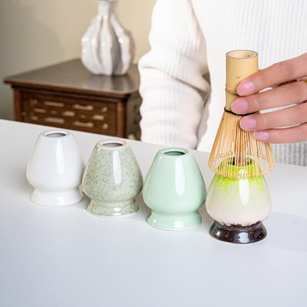 with Pouring Spout Matcha Whisk Holder Ceramic Matcha Making Kit New Matcha Bowl Tea Lovers