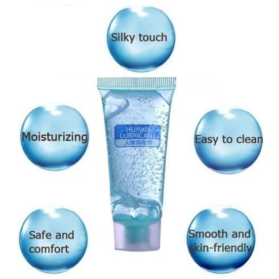 Sex Lubricant 25ml Adult Vaginal Anal Lube Water-soluble Based Lubricant Body Masturbating Massage Oil for Adult Couple