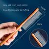 Pet Cats Comb Cats Accessories Stainless Steel Pet Hair Remover Wooden Handle Grooming Solid Dog Brush Cleaning Tools Supplies