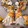 Stylish Glowing Hat Doll Ornament Beautiful Glowing Doll Ornament with Bendable Hat for Thanksgiving Pleasure