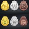 Marathon Gold Winner Award Medals With Neck Ribbon 3D Running Runner 1St 2Nd Trophy Various Sport Souvenir Prize Gift Customized
