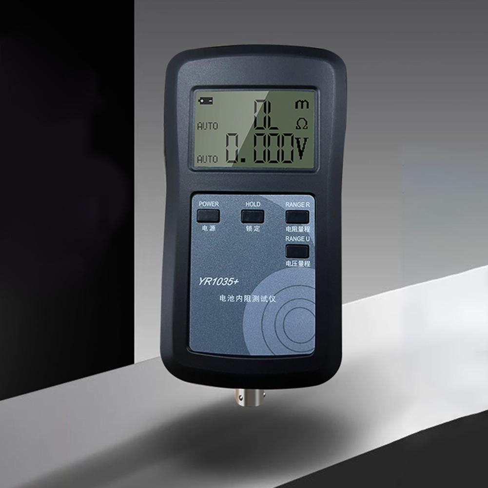 YR1035+ 4-Wire Digital Internal Resistance Test Instrument Battery Internal Resistance Meter for Ni-MH Ni-CD Li-ion Battery